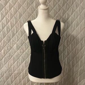 Shirley of Hollywood Corset with Cross Accent